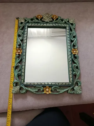 Espejo Decorativo Vintage Madera