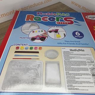 Kit Manualidades Niños: Moldea y Pinta Coches