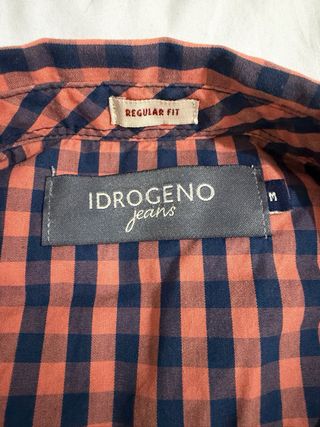 Camisa Idrogeno cuadros Talla M