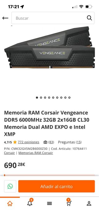 Ordenador Gaming RGB Blanco