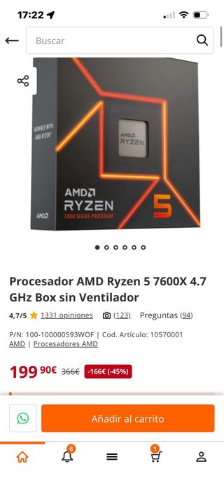 Ordenador Gaming RGB Blanco