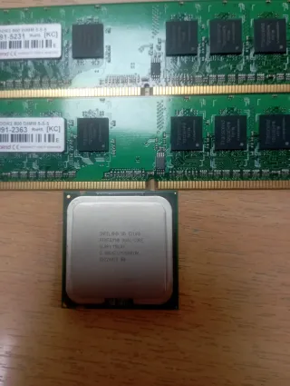 Procesador Intel E2180 + 2 RAM DDR2