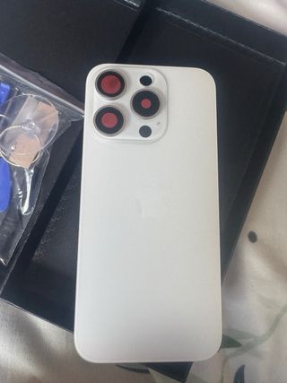 Tapa Trasera Cristal iPhone 15 Pro