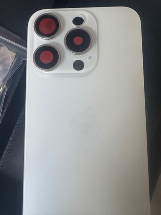 Tapa Trasera Cristal iPhone 15 Pro
