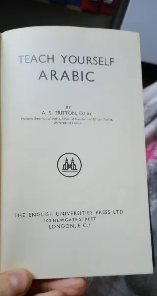 Teach yourself books - Arabic