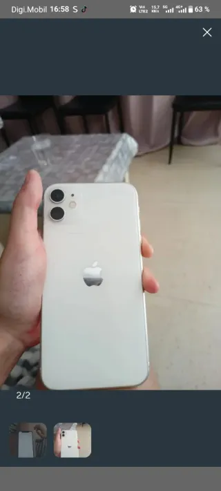 iPhone 11 Blanco