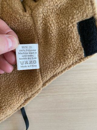 Lote 2 abrigos para perros talla 25