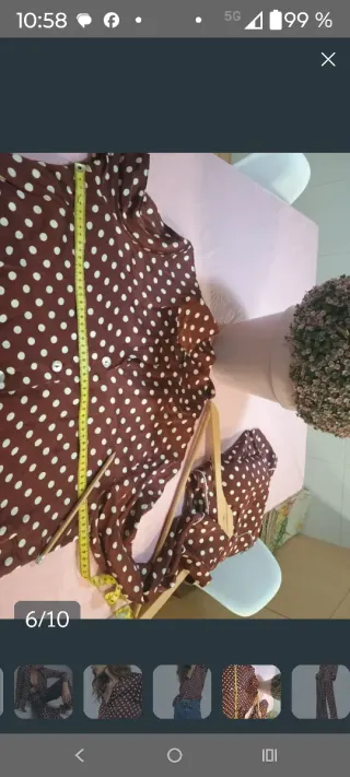 Traje de lunares Mango