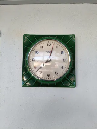 Reloj Pared Cerámica Taurus Alemán