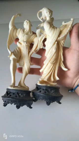 Figuras decorativas asiáticas