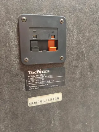 Altavoz Technics SB-3650 Leer