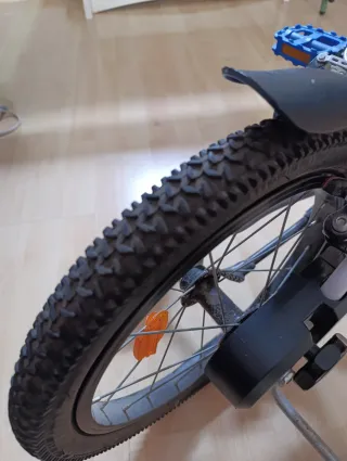 Bici Niñ@ 16 B'Twin + Casco + Protecciones