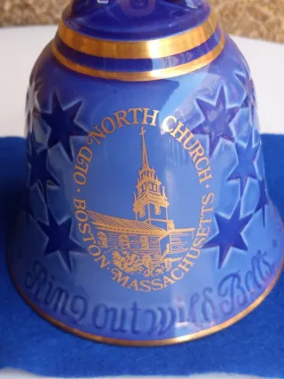 2 campanas anual de porcelana Bing & Grøndahl