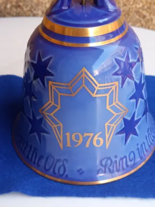 2 campanas anual de porcelana Bing & Grøndahl