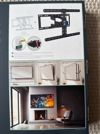 Tv wall bracket. Estructura tv pared.