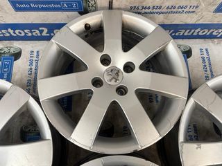 JUEGO LLANTAS PEUGEOT 16 PULGADAS
