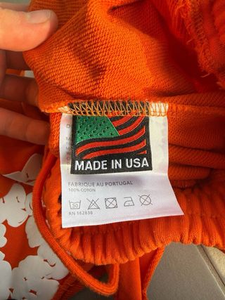 Pantaloncini Denim Tears Arancioni