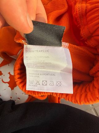 Pantaloncini Denim Tears Arancioni