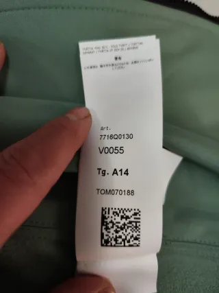 Stone Island Giacca Verde Ragazzo 14/16 anni 165cm