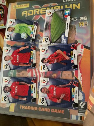 Lote cromos fútbol Panini Adrenalyn XL