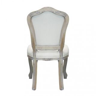 Sedia Vintage Legno Massello Cucina Pranzo Beige