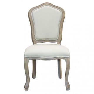 Sedia Vintage Legno Massello Cucina Pranzo Beige