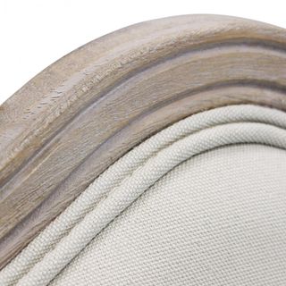 Sedia Vintage Legno Massello Cucina Pranzo Beige