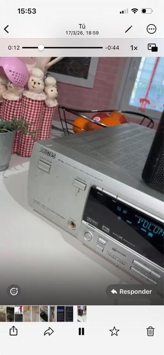 Amplificador Philips Plata