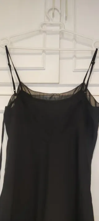 Camisón Etam Negro con Brillos