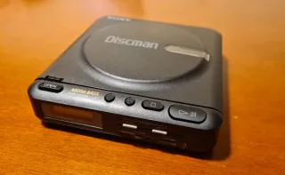 Discman Sony D-22 Negro