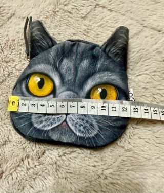 Monedero cara de gato