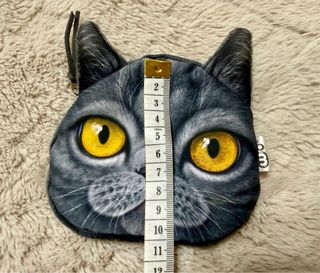 Monedero cara de gato