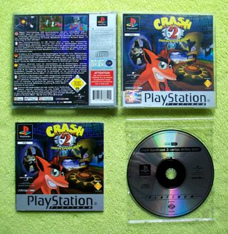 Lote Crash Bandicoot 1, 2, 3, CTR PS1