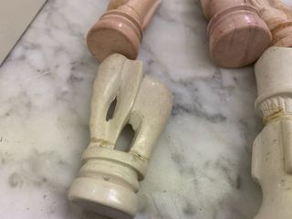 Scacchiera in pietra saponaria africana