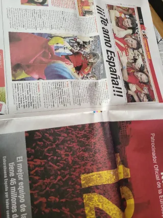 Periódico AS Eurocopa 2008 Campeones