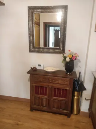 Taquillon Castellano Torneado y espejo