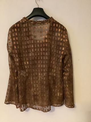 Camicia donna SP marrone