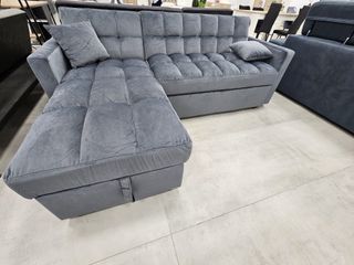 OFERTON DE SOFA CAMA CHAISE LONGUE CON ARCON