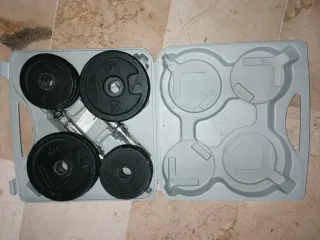 Mancuernas 20kg con maletín