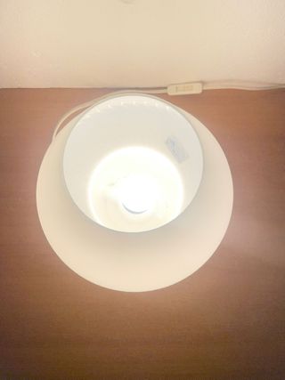 Lampada Fungo Vetro Vintage Anni 70