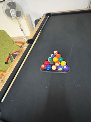 Mesa de billar subir un piso para venir a buscar