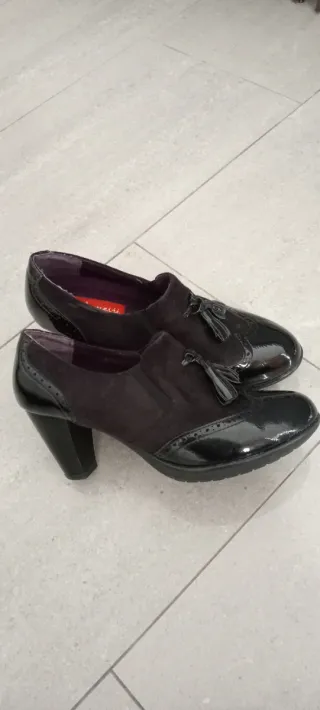 Zapatos Yameiji Negros Mujer
