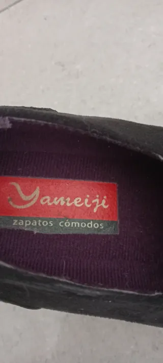 Zapatos Yameiji Negros Mujer