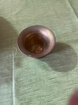 Mortero de peltre de Inglaterra