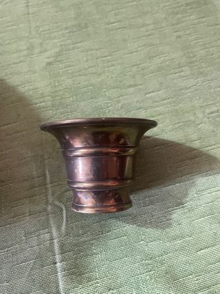 Mortero de peltre de Inglaterra