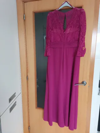 Vestido Rosa Clara invitada 1 solo uso