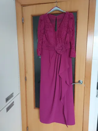 Vestido Rosa Clara invitada 1 solo uso