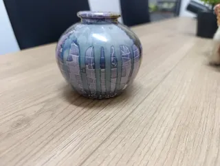 Vaso in ceramica sarda Claudio Pulli – firmato