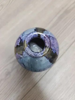 Vaso in ceramica sarda Claudio Pulli – firmato