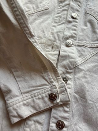 Vestido blanco vaquero